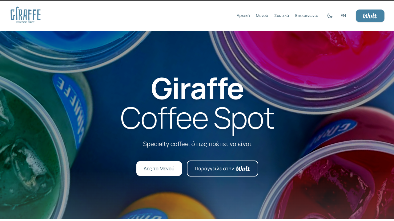 Giraffe Coffee Spot
